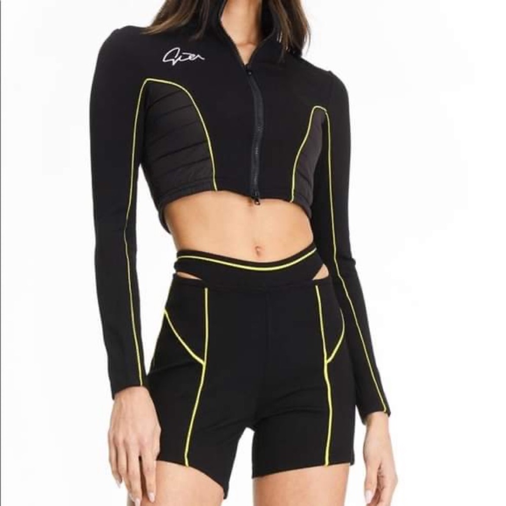 I.AM.GIA Luna Cropped Workout Athleisure Jacket